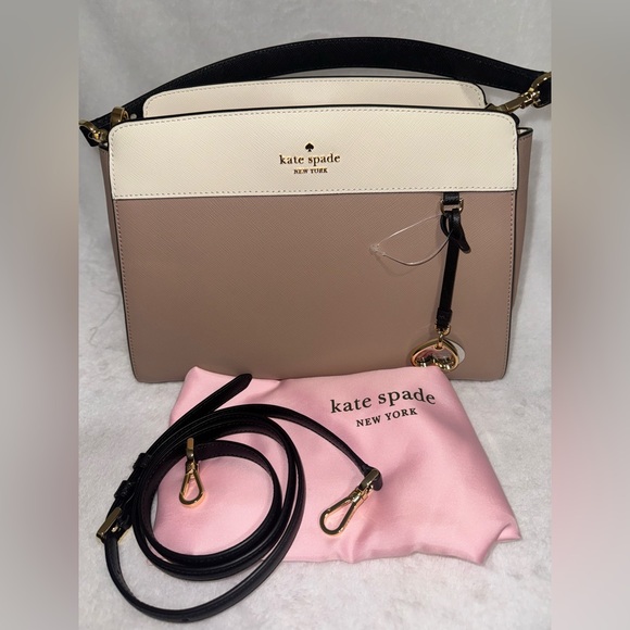 Kate Spade Color Block Madison Satchel-NWT - Picture 6 of 7